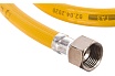Подводка для газа СТМ ГАЗ ПВХ, 1/2", гайка-гайка, 80 см CGVF1208