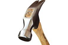 Молоток столярный с деревянной ручкой NIKONA 16oz 60-036