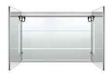 Зеркальный шкаф Aquatek 100x70 см с подсветкой, антипар, хром AQ7109-MLC