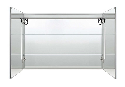 Зеркальный шкаф Aquatek 100x70 см с подсветкой, антипар, хром AQ7109-MLC