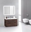 Тумба с раковиной BelBagno Etna 80x39 см Rovere Moro