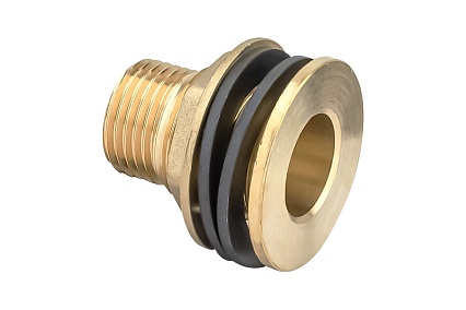 Переходник с фланцем для резервуара PROFACTOR с обратной резьбой, 1/2" PF TF 197.15