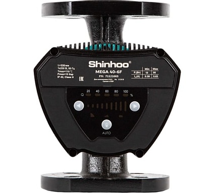 Насос циркуляционный SHINHOO MEGA 40-10F 230V 71121006