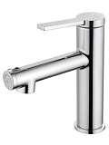 Смеситель для раковины Wonzon&Woghand WW-H1017-CR функция полоскания, хром