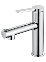 Смеситель для раковины Wonzon&Woghand WW-H1017-CR функция полоскания, хром