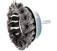 Щетка чашечная усиленная для дрели (75 мм) Кратон 1 11 01 005