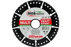 Диск алмазный мультифункциональный Multi Craft (115х2.4х5х22.23 мм) МОS-DISTAR MS-MCRFT11522