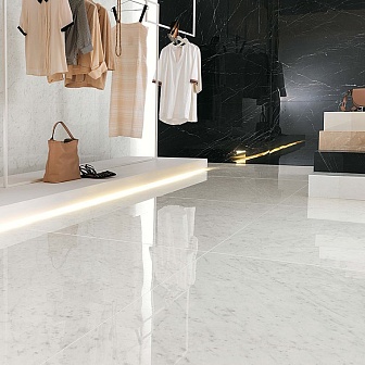 Керамогранит Fap Ceramiche Roma Diamond Carrara Brillante 80x80 см, fPXD