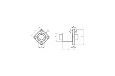 Линейный подшипник TECHNIX LMEK25UUTEСHNIX