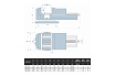 Станочные тиски 160мм, поворотные, с открытым винтом, серия QB Griff b241202