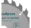 Пильный диск по дереву (250х32 мм; 24T) Сибртех 732657
