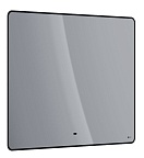 Зеркало Lemark Mioblack 100x80 см LM100ZM-black с подсветкой, антипар