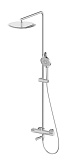 Душевая стойка Oliveeka Y-Line OL-739902-BN с термостатом, никель матовый