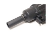 Ударный пневмогайковерт Rockforce Twin Hammer с реверсом и регулировкой усилия в облегченном корпусе 1/2" 1450Hм, 7000 об/мин,6.3bar,198 л/мин, вес 2кг RF-82549(48137)