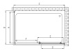 Душевой уголок Vincea Alpha VSR-3AL8010CL 100x80 хром, прозрачное