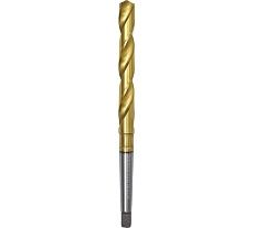 Сверло по металлу Профоснастка 10,5 мм КМ1 HSS M2 TIN/118 DIN 345, 1 шт., №2056 30205056