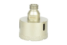 Коронка алмазная, вакуумное спекание (65х40 мм; 1/2&quot;; М14) TECH-NICK TUK 136.600.7027