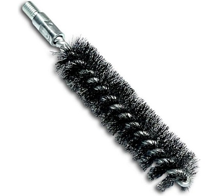 Щетка ерш Lessmann Д20x80x115мм М6 STA 0,15мм 500320