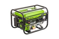 Бензиновый генератор 2,2 кВт, 230В, 4-х такт., 15 л, ручной стартер Сибртех БС-2500 94542
