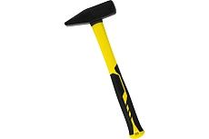 Слесарный молоток Berger BG кованый, фиберглассовая рукоятка, 800 г BG1515