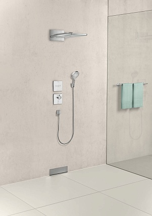 Верхний душ Hansgrohe Rainmaker Select 580 3jet 24001600 черный/хром