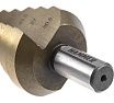 Сверло ступенчатое по металлу Flex 202-128 DR MT ST (6-30.5х80х10 мм; DIN338; HSS 4241) Hammer 62250