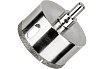 Коронка алмазная по керамограниту и керамике с центрирующим сверлом 70 мм Diamond Industrial DIDCSC070