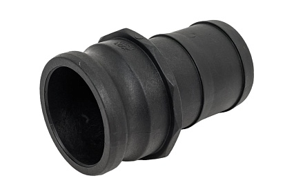 Камлок TITAN LOCK 3in типа E, ниппель с хвостовиком (полипроп.) TL300EPP