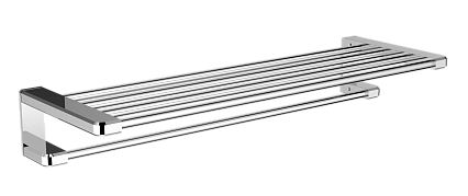 Полка для полотенец Wonzon&Woghand WW-V3902-CR хром