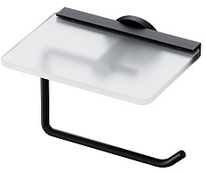 Держатель туалетной бумаги Am.Pm X-Joy A85A341522 с полкой, черный