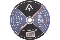Круг отрезной по металлу 230х2.5х22.23 мм Interflex 4687202817924
