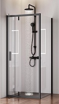 Душевой уголок Am.Pm Gem W90G-404-9090-BT 90x90 прозрачный, черный матовый