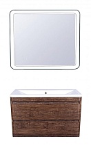 Мебель для ванной Style Line Атлантика 90 см подвесная, старое дерево