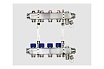 Комплект коллекторов Ридан SSM-5R set с кронштейнами, 5 контуров 088U0975R