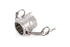 Камлок тип D TITAN LOCK серия EcoLine розетка, внутренняя резьба BSP 2, AISI304, TL200DSS-EL