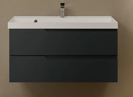 Тумба с раковиной AQUAme S3 100 см