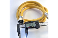 Газовый шланг TUBOFLEX 1/2 ВР/НР, 1 м, желтый 4828544
