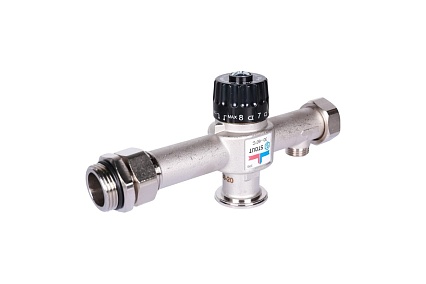 Насосно-смесительный узел с термостатическим клапаном STOUT SDG-0120-007000 RG008VBJO20LTU