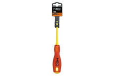 Шлицевая отвертка Neo Tools 5.5x125 мм 1000 В CrMo 04-054