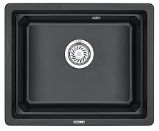 Кухонная мойка Granula Kitchen Space KS-5501U 55 см черный