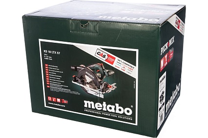 Аккумуляторная дисковая пила Metabo KS 18 LTX 57 601857890