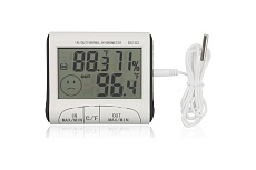 Электронный термометр-гигрометр с выносным датчиком Pro Legend PL6116