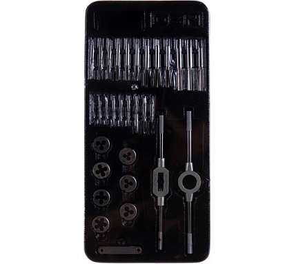 Набор плашек и метчиков, HSS, 31 шт. Neo Tools 84-246