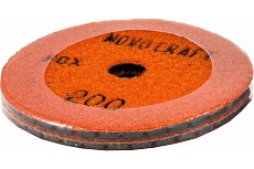 Диск алмазный гибкий черепашкa Fox 100 мм, № 200, сухой рез, 2 шт NOVOCRAFT PPTHW0200200