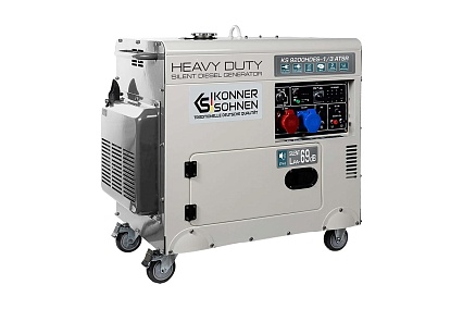 Дизельный генератор Konner&Sohnen KS 9200HDES-1/3 KS 9200HDES-1/3 ATSR