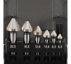 Набор зенковок H-Tools 60гр. 6.3-20.5мм DIN334C 3z HSSE-Co5 6шт 896806EHT