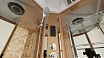 Душевая кабина Niagara Luxe NG-7712GR 120x80 R, золото