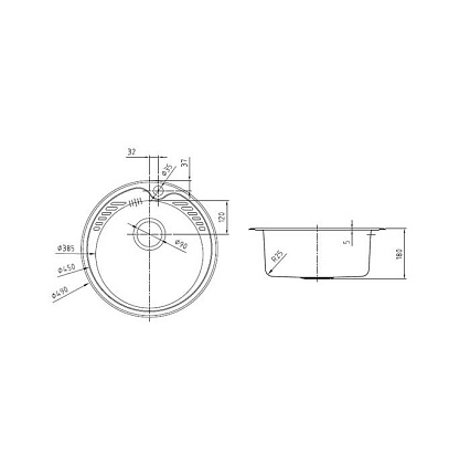 Кухонная мойка Iddis Suno 49 см шелк SUN49S0i77