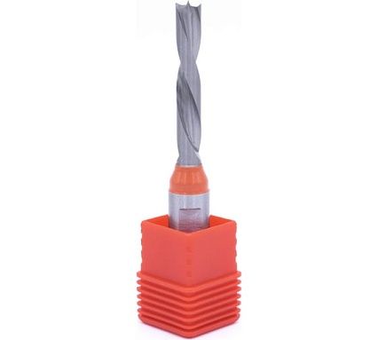 Сверло присадочное монолитное глухое KJ1-10209L (6х70 мм; хв-к 10 мм; левое вращение) МНОГОФРЕЗ 6666