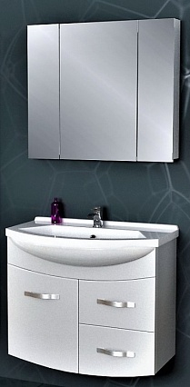 Мебель для ванной Dreja Alfa 90, белая